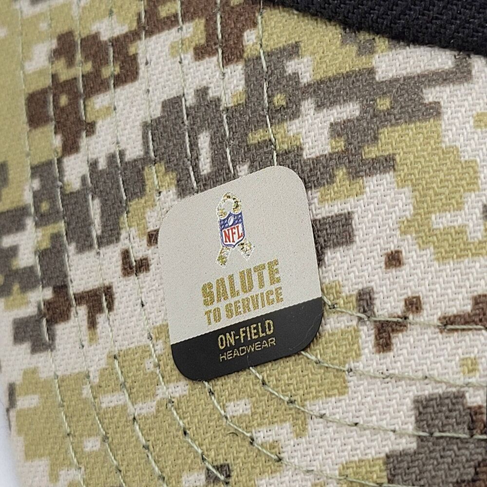 New Era Cap Atlanta Falcons Mens Womens Salute To Service 9FORTY Trucker Hat NFL - Picture 11 of 14